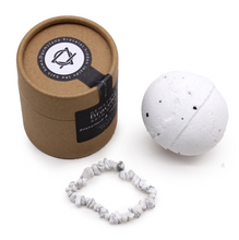 Load image into Gallery viewer, White Jasper Crystal Jewellery Bath Bomb
