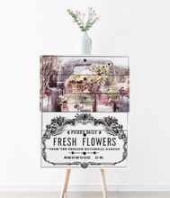 Load image into Gallery viewer, REDESIGN DÉCOR TRANSFERS® – FRESH FLOWERS 24″X 34″