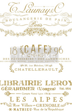 Load image into Gallery viewer, REDESIGN DÉCOR TRANSFERS® – SOMEWHERE IN FRANCE 24″X 34″