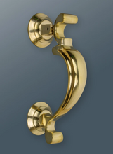 Load image into Gallery viewer, Brass Doctors Door Knocker - Brass Finish