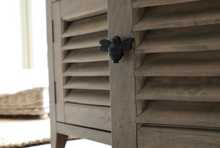Load image into Gallery viewer, Brass Bee Drawer Knob - Black Finish