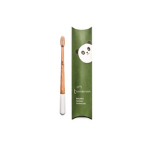Load image into Gallery viewer, Truthbrush Tiny Bamboo Toothbrush for Children - Cloud White and Sunshine Yellow