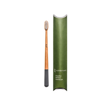 Load image into Gallery viewer, Truthbrush Soft Bamboo Toothbrush - White or Grey