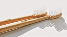 Load image into Gallery viewer, Truthbrush Soft Bamboo Toothbrush - White or Grey