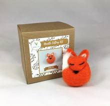 Load image into Gallery viewer, Baby Fox Needle Felting Kit