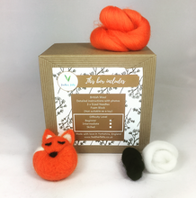 Load image into Gallery viewer, Baby Fox Needle Felting Kit