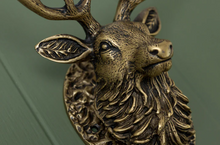 Load image into Gallery viewer, Stag Door Knocker - Heritage Finish