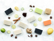 Load image into Gallery viewer, Jungle Culture Body Soap - Ginger & Spice Solid Exfoliating Bar Soaps