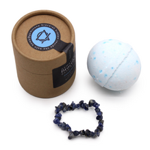 Load image into Gallery viewer, Sodalite Crystal Jewellery Bath Bomb
