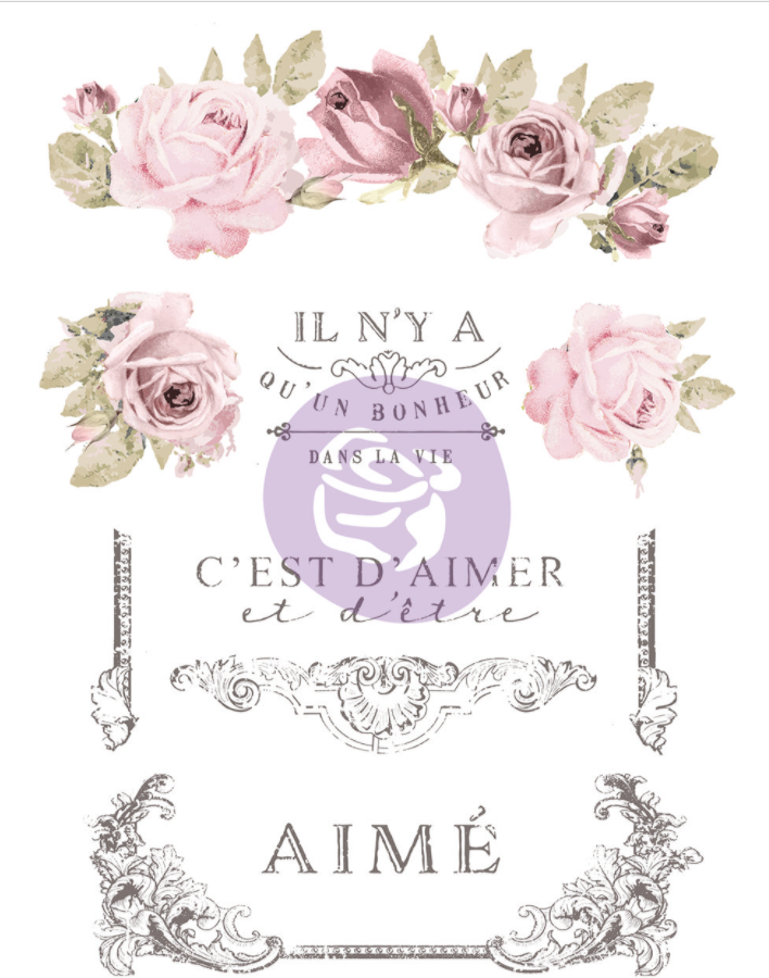 REDESIGN DÉCOR TRANSFERS®- DANS LA VIE 25″X 35″