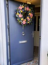 Load image into Gallery viewer, Brass Bumble Bee Ring Door Knocker - Nickel Finish
