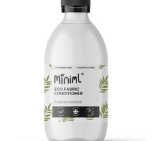 Load image into Gallery viewer, Miniml Eco Fabric Conditioner - Tropical Coconut. 500ml Glass Pump
