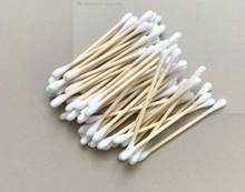 Load image into Gallery viewer, LiveCoco Bamboo Cotton Buds - 100 Buds
