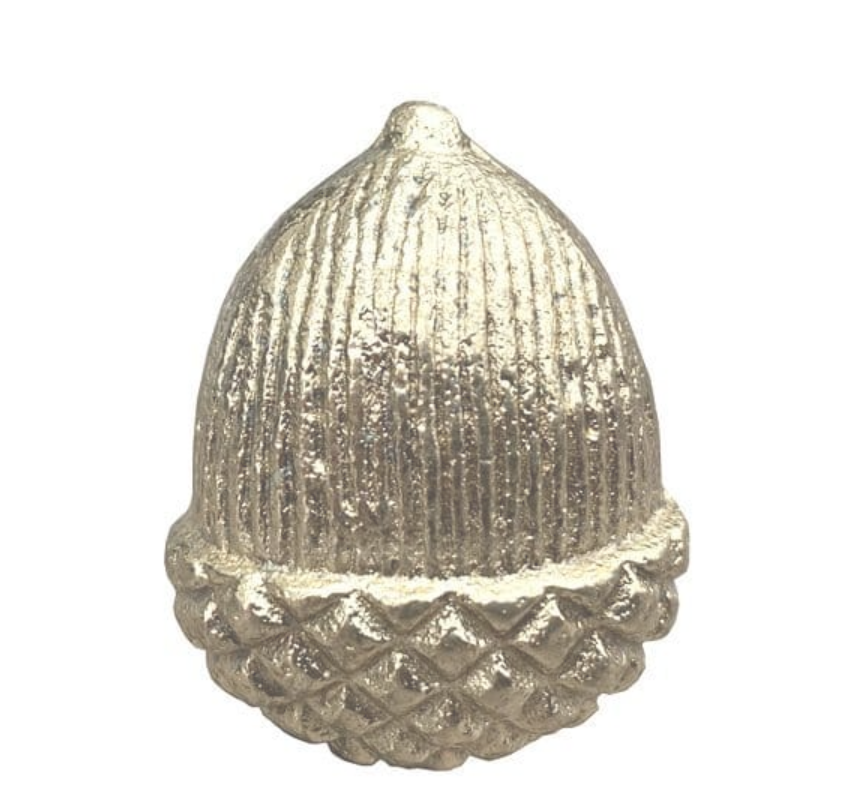 Acorn Drawer Knob - Gold