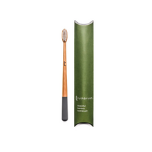 Load image into Gallery viewer, Truthbrush Soft Bamboo Toothbrush - White or Grey
