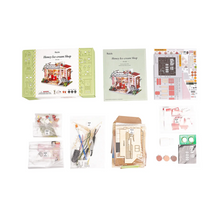 Load image into Gallery viewer, DIY Miniature House Kit: Honey Ice-Cream Shop
