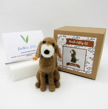 Load image into Gallery viewer, Floppy Dog Needle Felting Kit
