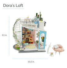 Load image into Gallery viewer, DIY Miniature House Kit: Dora&#39;s Loft
