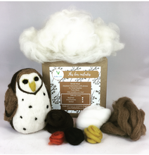 Load image into Gallery viewer, Spotty Owl Needle Felting Kit
