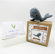 Load image into Gallery viewer, Blue Whale Needle Felting Kit
