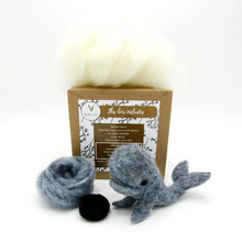 Load image into Gallery viewer, Blue Whale Needle Felting Kit
