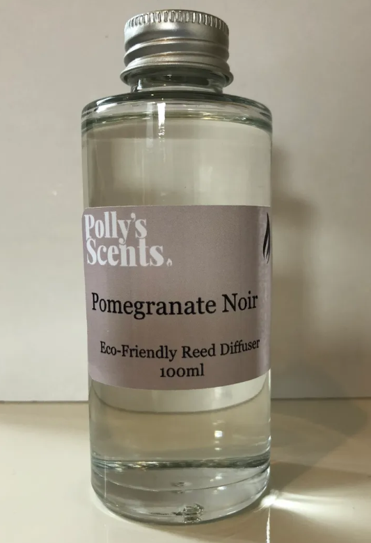 Polly's Scents Eco-Friendly Reed Diffuser and Car Diffuser Refill - 100ml glass bottles