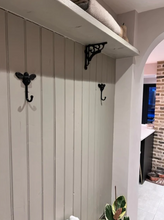 Load image into Gallery viewer, Brass bee Coat Hook - Black Finish
