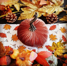 Load image into Gallery viewer, Handmade Small Velvet Pumpkins
