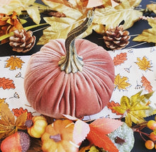 Load image into Gallery viewer, Handmade Medium Velvet Pumpkins
