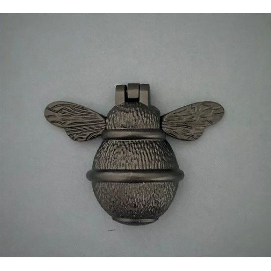 Brass Bumble Bee Door Knocker - Black Finish