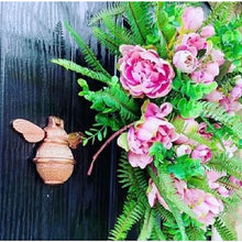 Load image into Gallery viewer, Brass Bumble Bee Door Knocker - Rose Gold Finish
