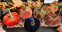 Load image into Gallery viewer, Handmade Medium Velvet Pumpkins
